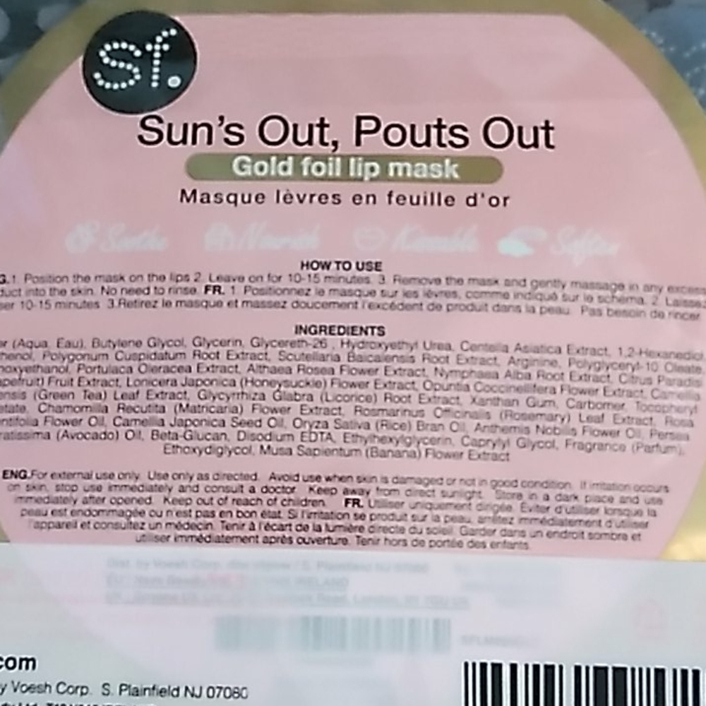 Foil lip masks - Picture 2 of 2